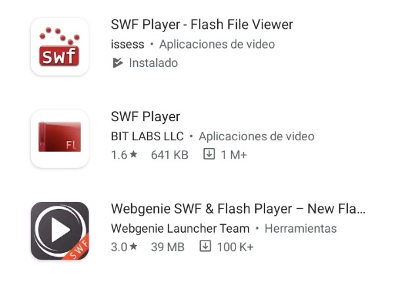 Webgenie SWF & Flash Player - Apps on Google Play